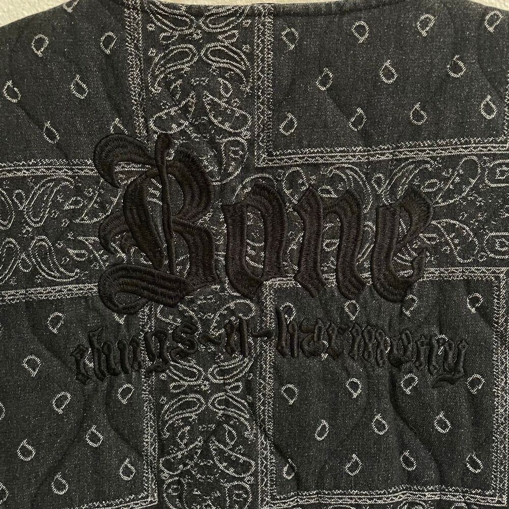 BoneThugs N Harmony x Shoe Palace  Bandanna Print Vest Mens L Art Of War Hip Hop View 6